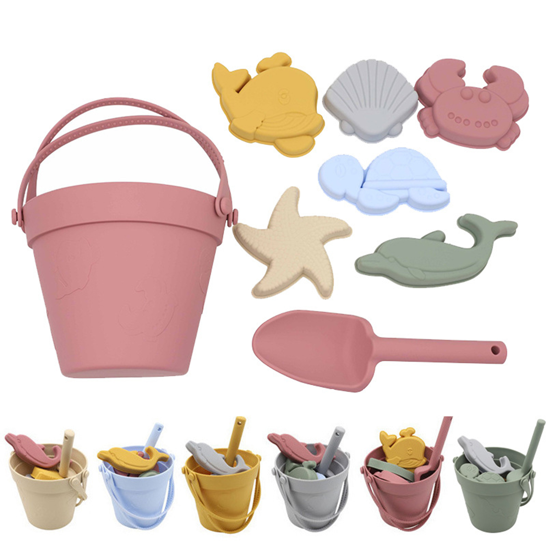 Kids Silicone Beach Sand Toys 2