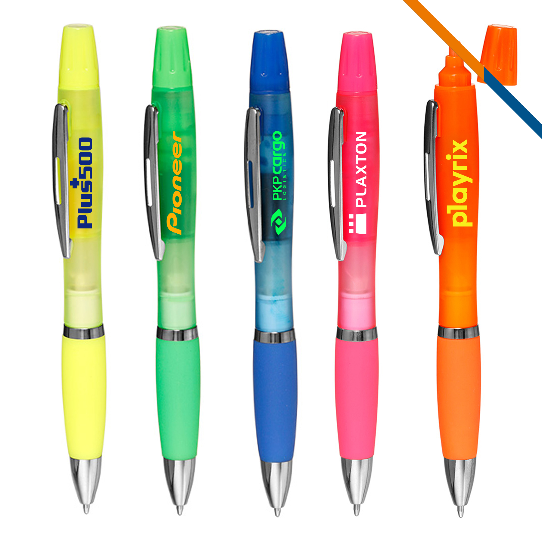 Hentty 2in1 Highlighter Ballpoint Pen 3