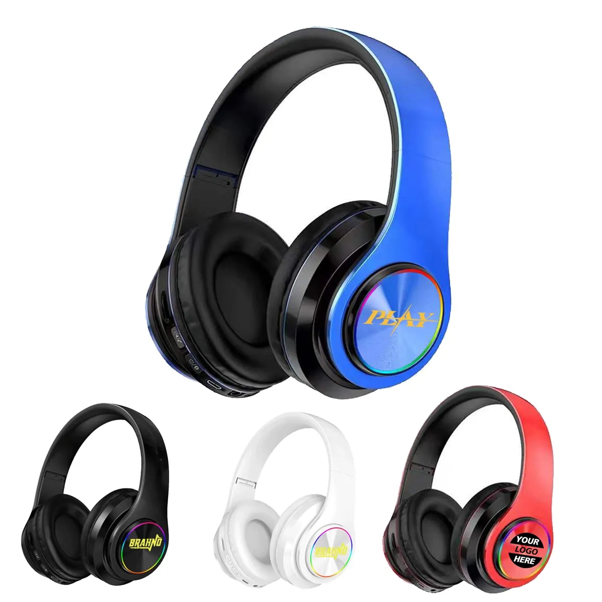 Bluetooth Wireless Headphones Fold Earphones 1