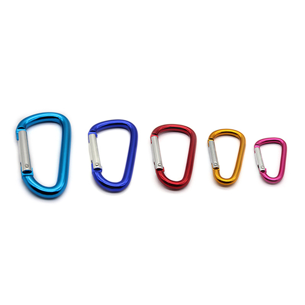 #5 D-shaped 3.4g carabiner water bottle hook 7