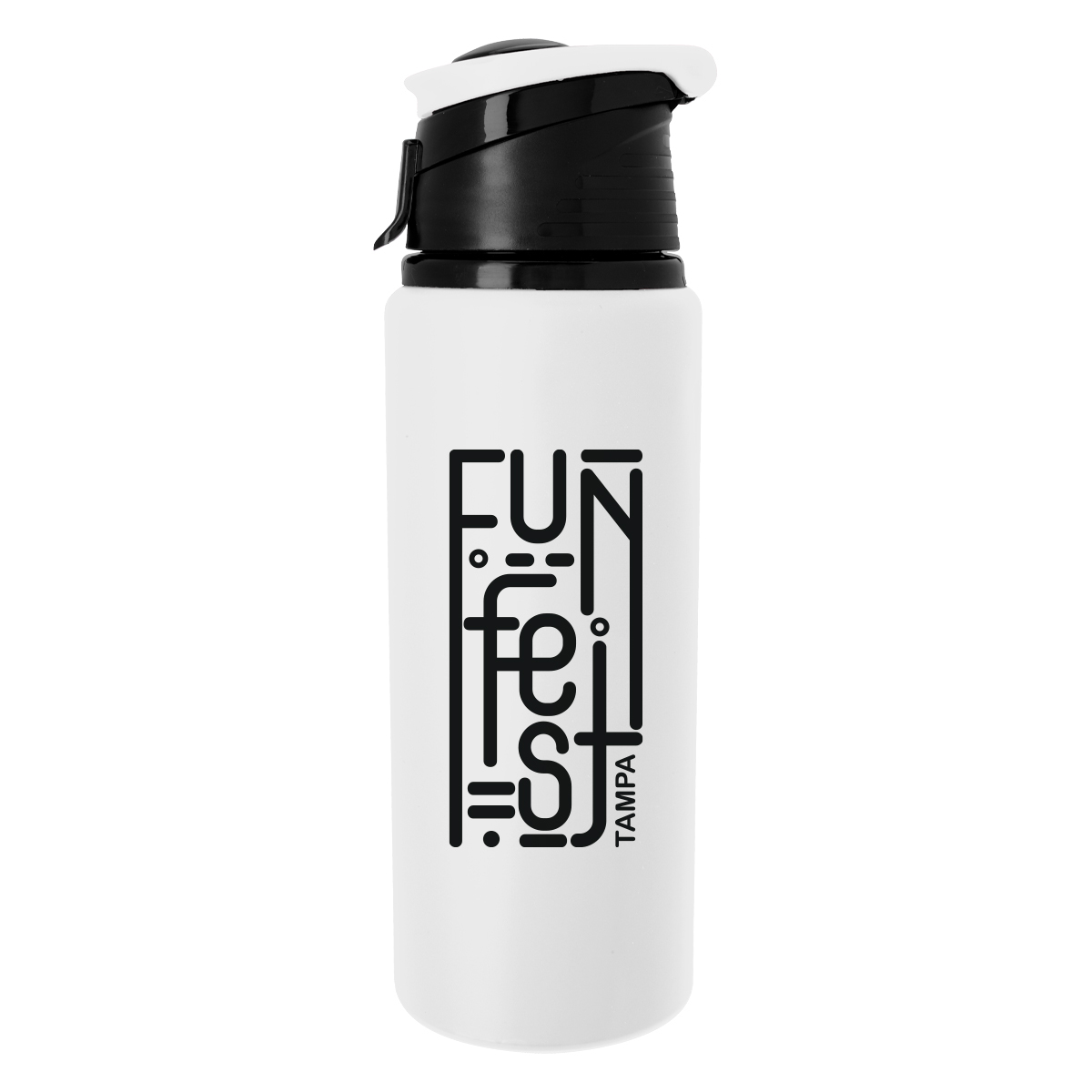 24 Oz. Velvet Touch Aluminum Bottle, custom water bottle with logo imprint 5