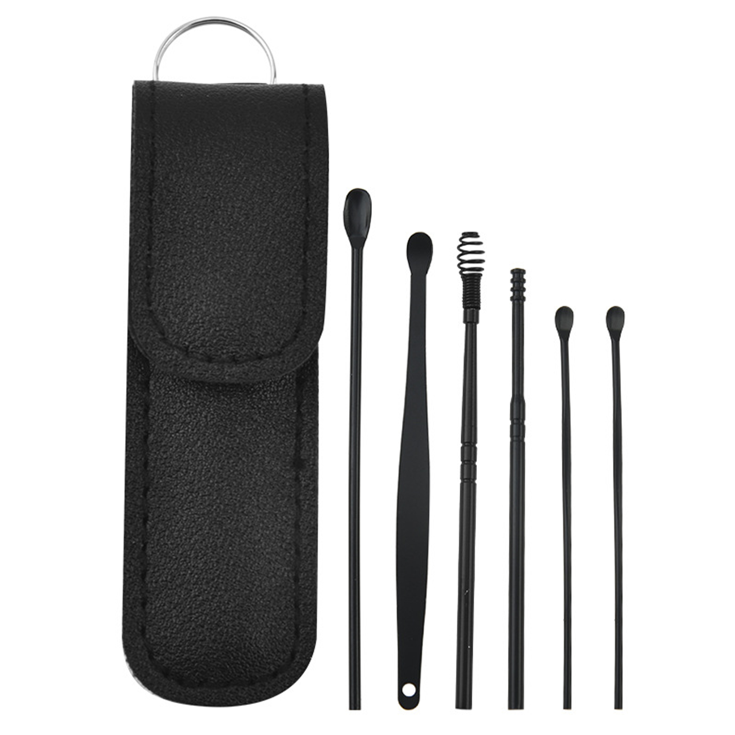 Stainless Steel Portable Ear Cleaning Tool Set 5