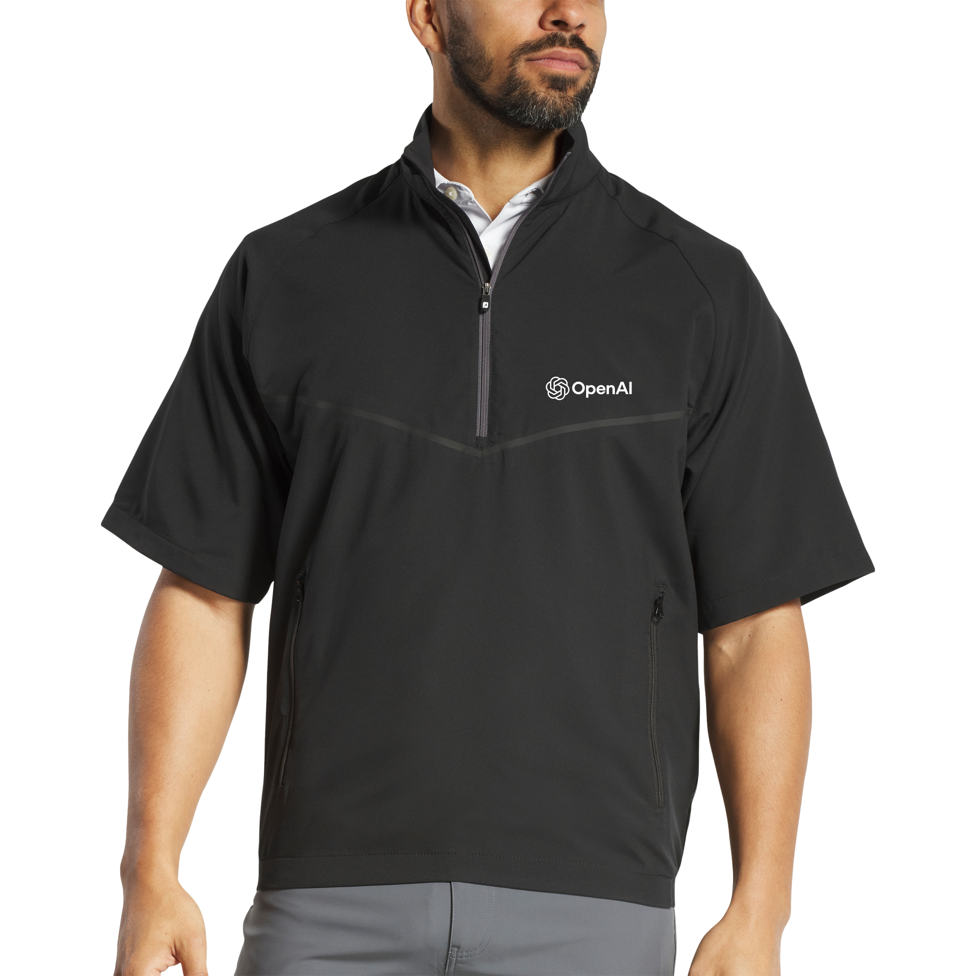 FootJoy Men's Short Sleeve Zephyr Windshirt 8