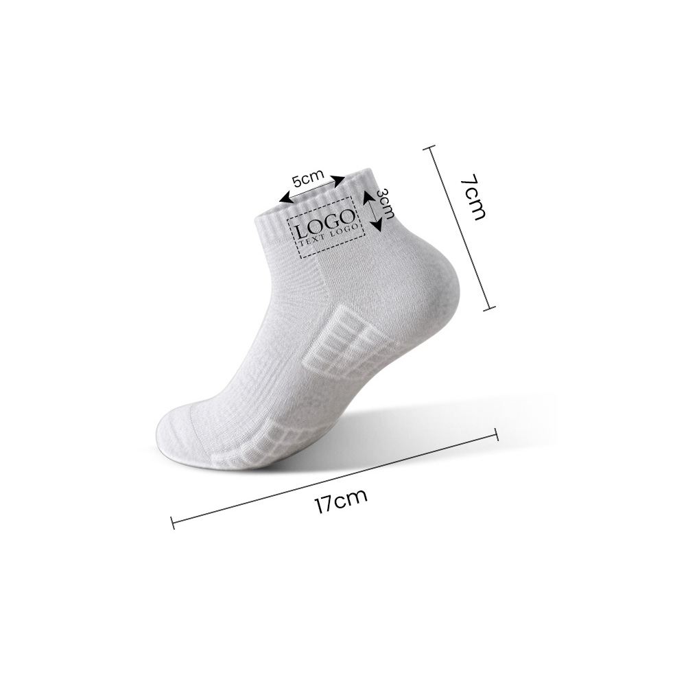 Low Cut Cushioned Sports Non-Slip Unisex Socks 5
