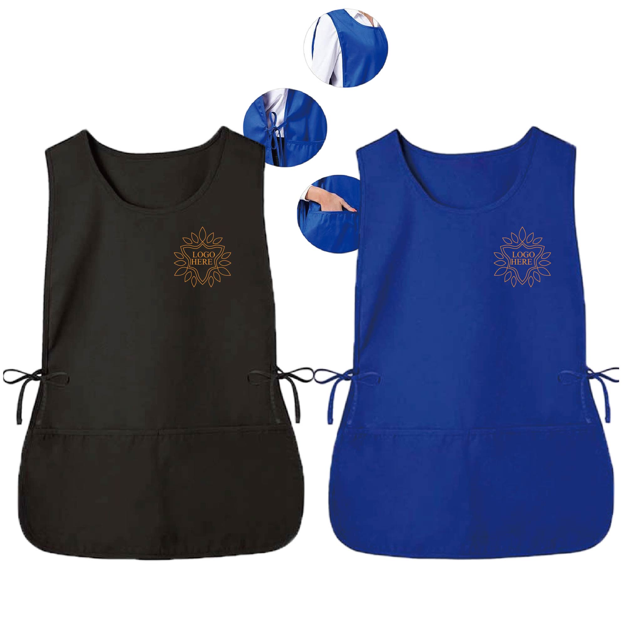 Two Pockets Cobbler Apron 2