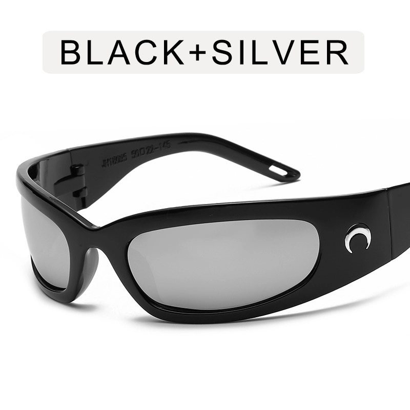 New Moon Outdoor Cycling Hip Hop Punk Sunglasses Uv400 12
