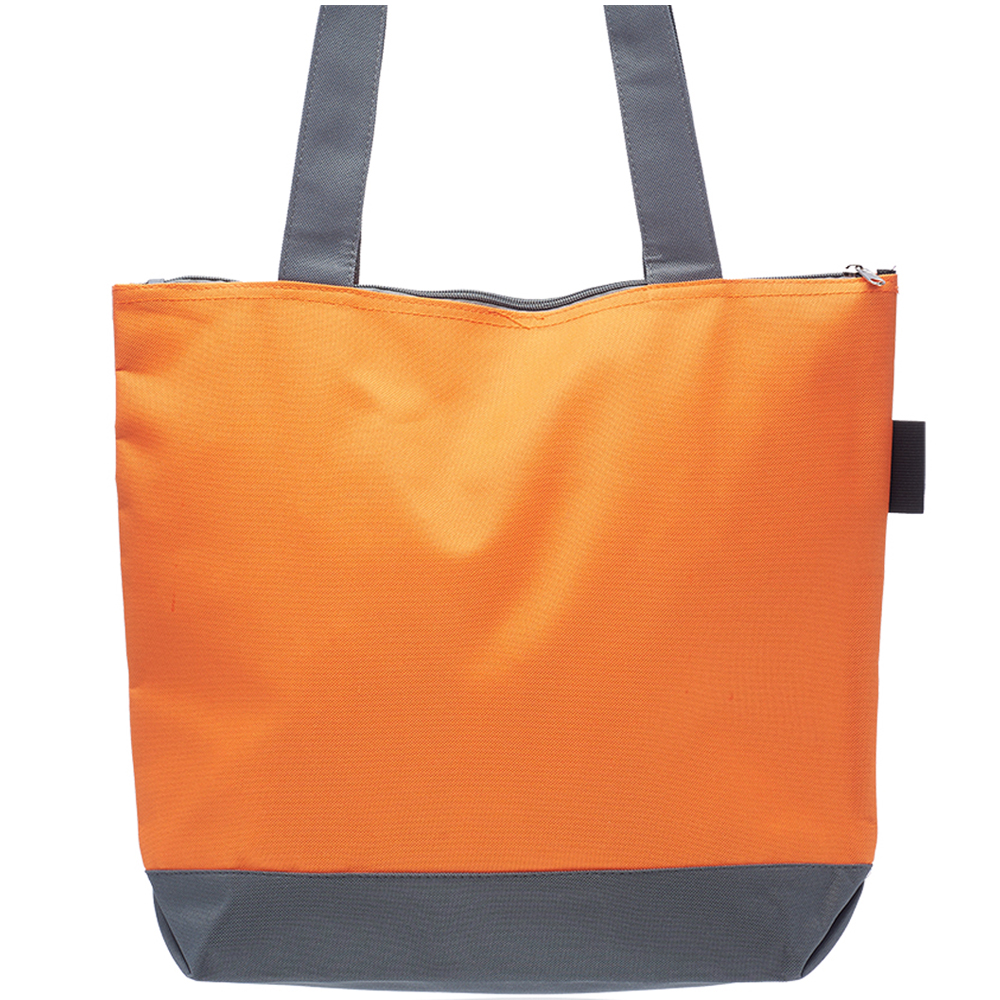 The Go Getter Two-tone Tote Bags - 16"W x 14"H 20