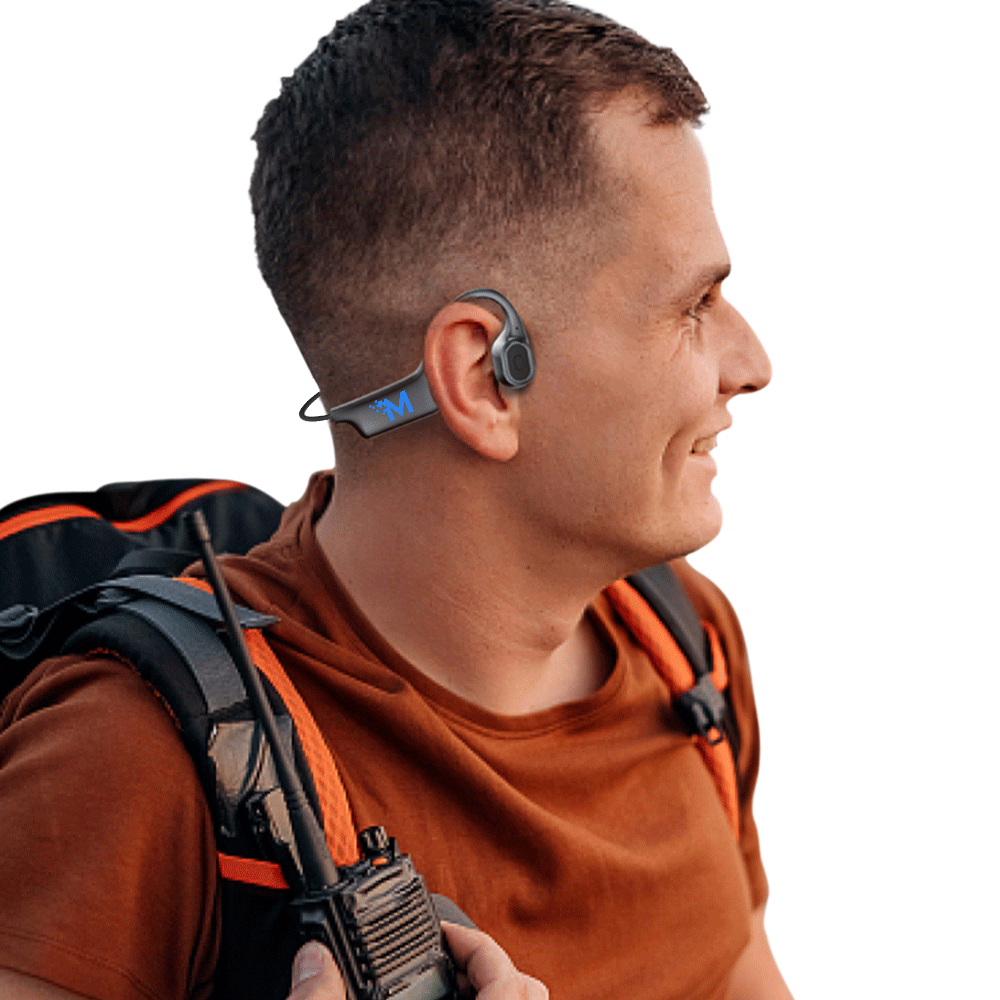 Alhambra Metallic Bone Conduction Bluetooth Earbuds 5