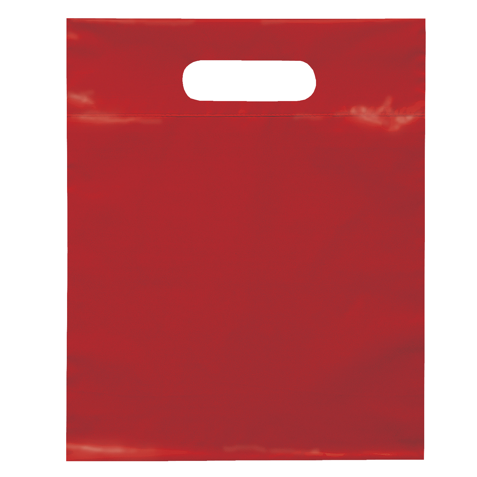 Die Cut Handle Bag - 9 1/2W x 12H - Flexo Ink Print 8