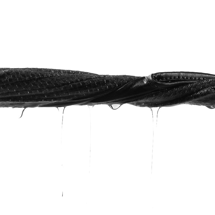 Ice silk headgear with brim 1