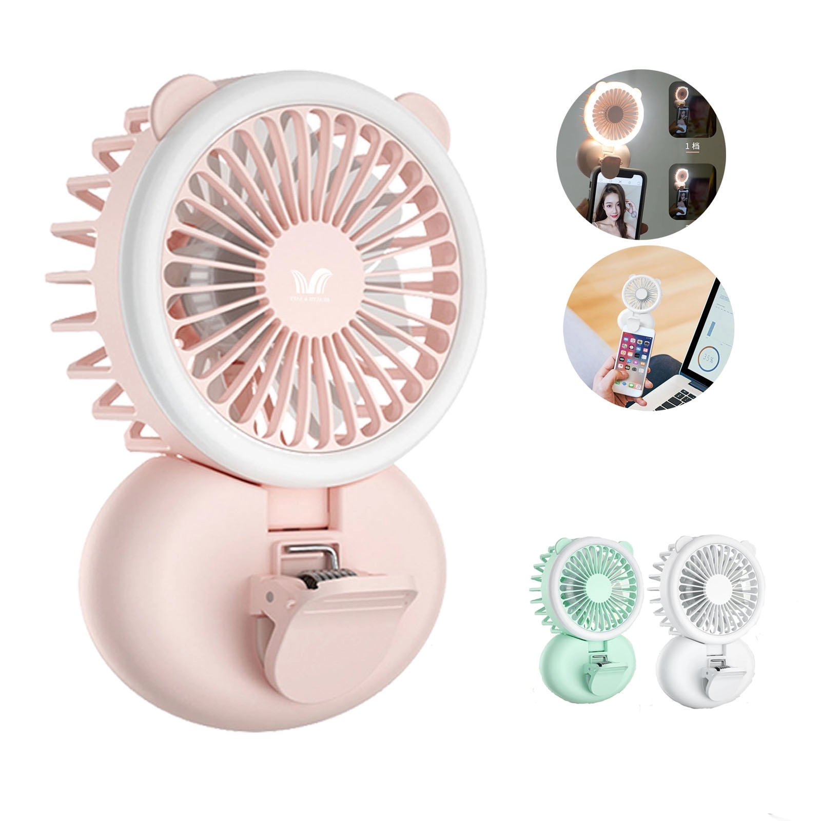Handheld Mini Usb Fill Light Fan 2