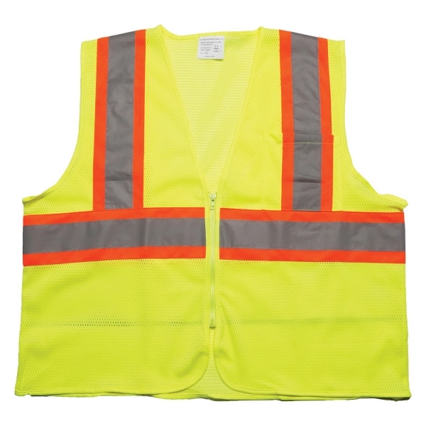 ANSI 2 Tri Color Safety Vest 2
