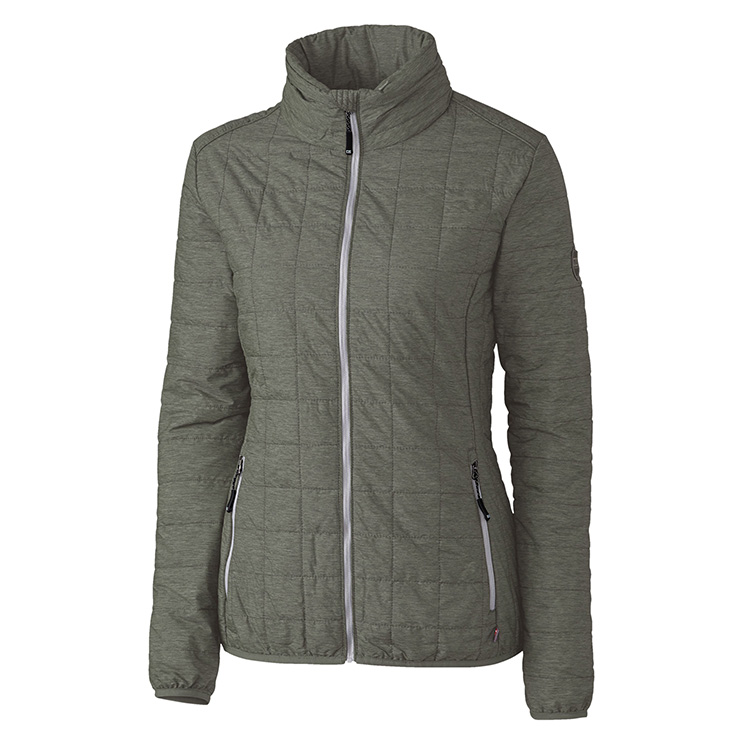 Cutter & Buck Ladies Eco Insulated Full Zip Puffer Jacket 9