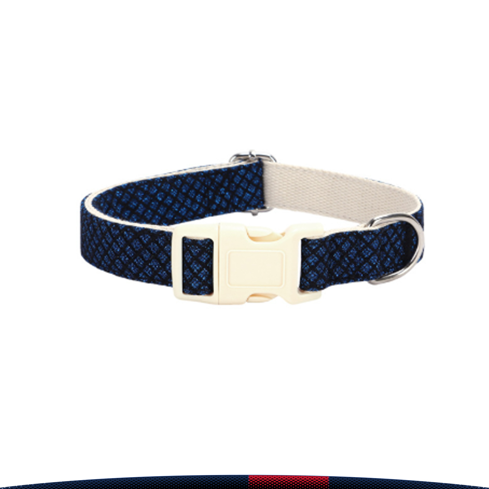 Yappi Diamond Grid Dog Collar 4