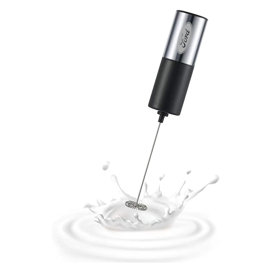 Handheld Stainless Steel Milk Frother 7
