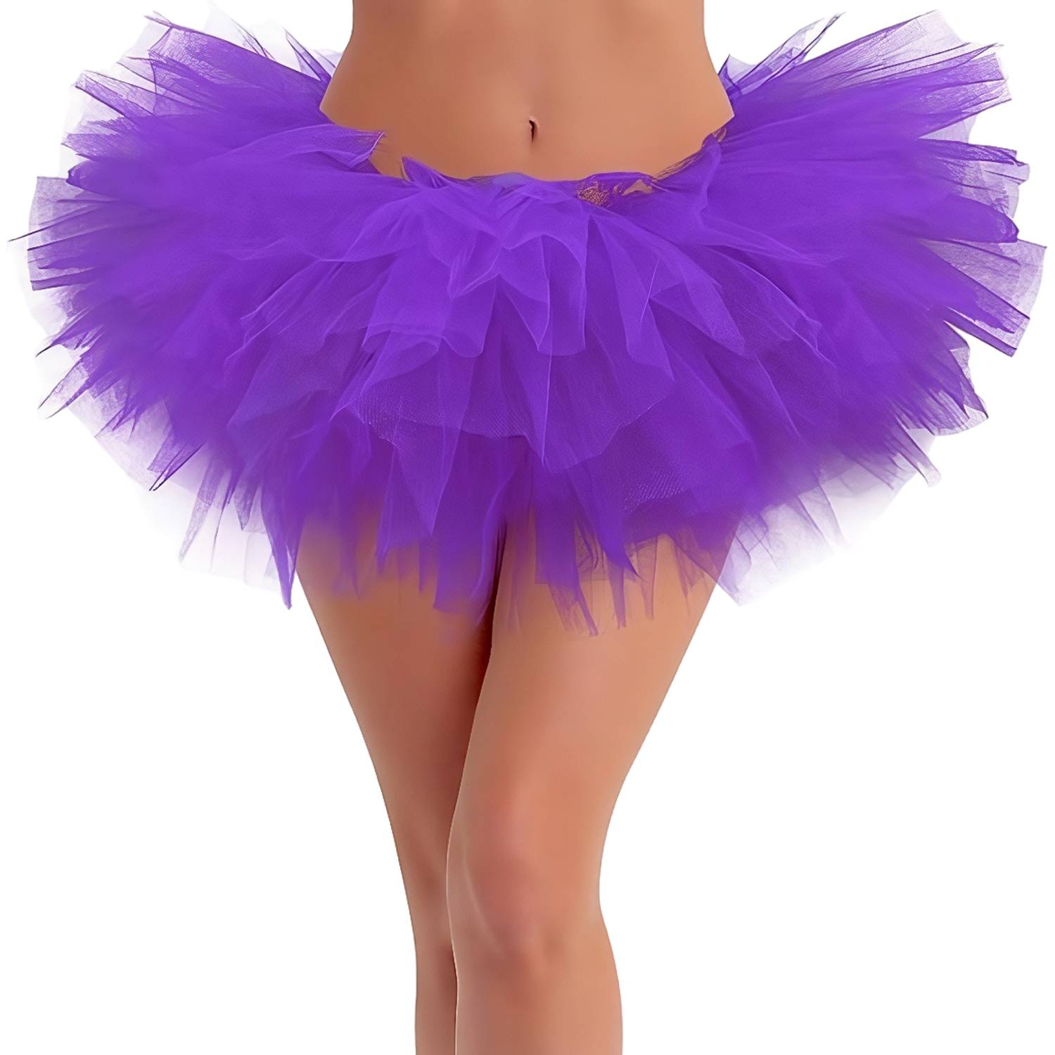 Fluffy Layered Tulle Ballet Dance Skirt 6