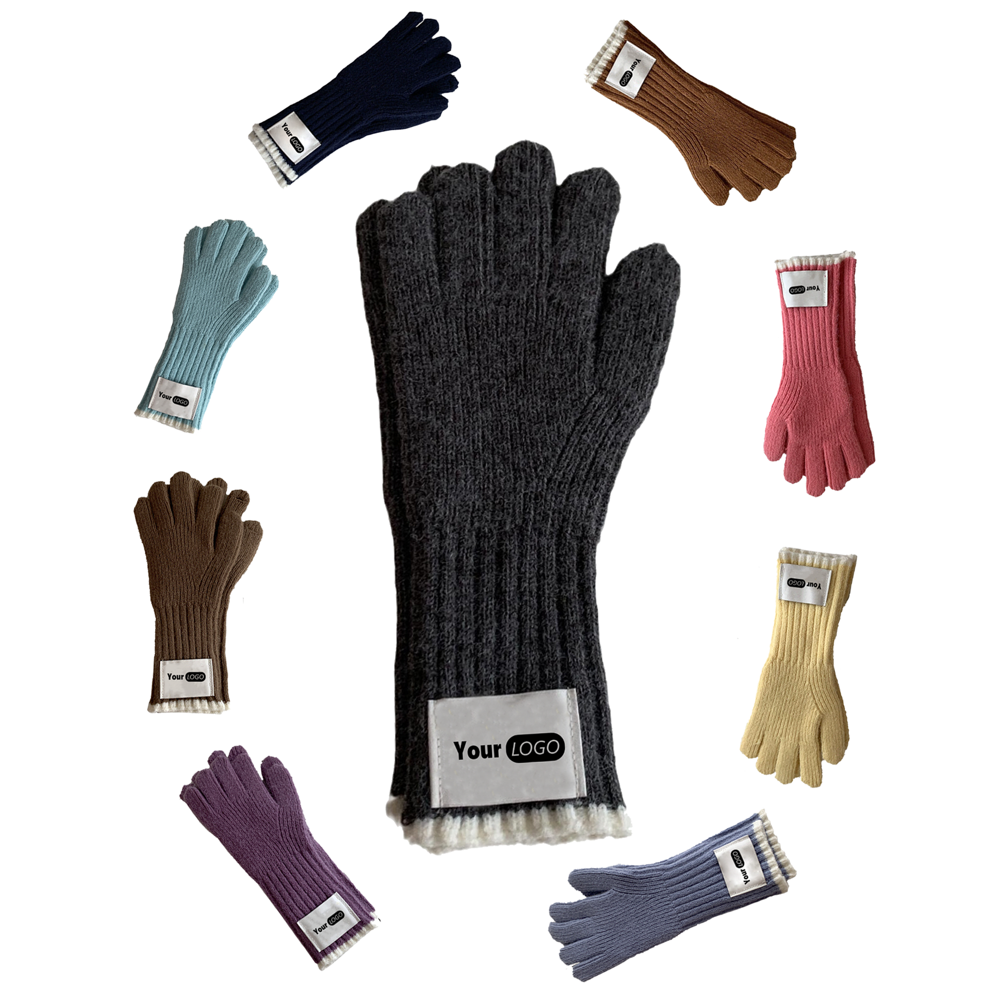 Custom Label Winter Gloves 16
