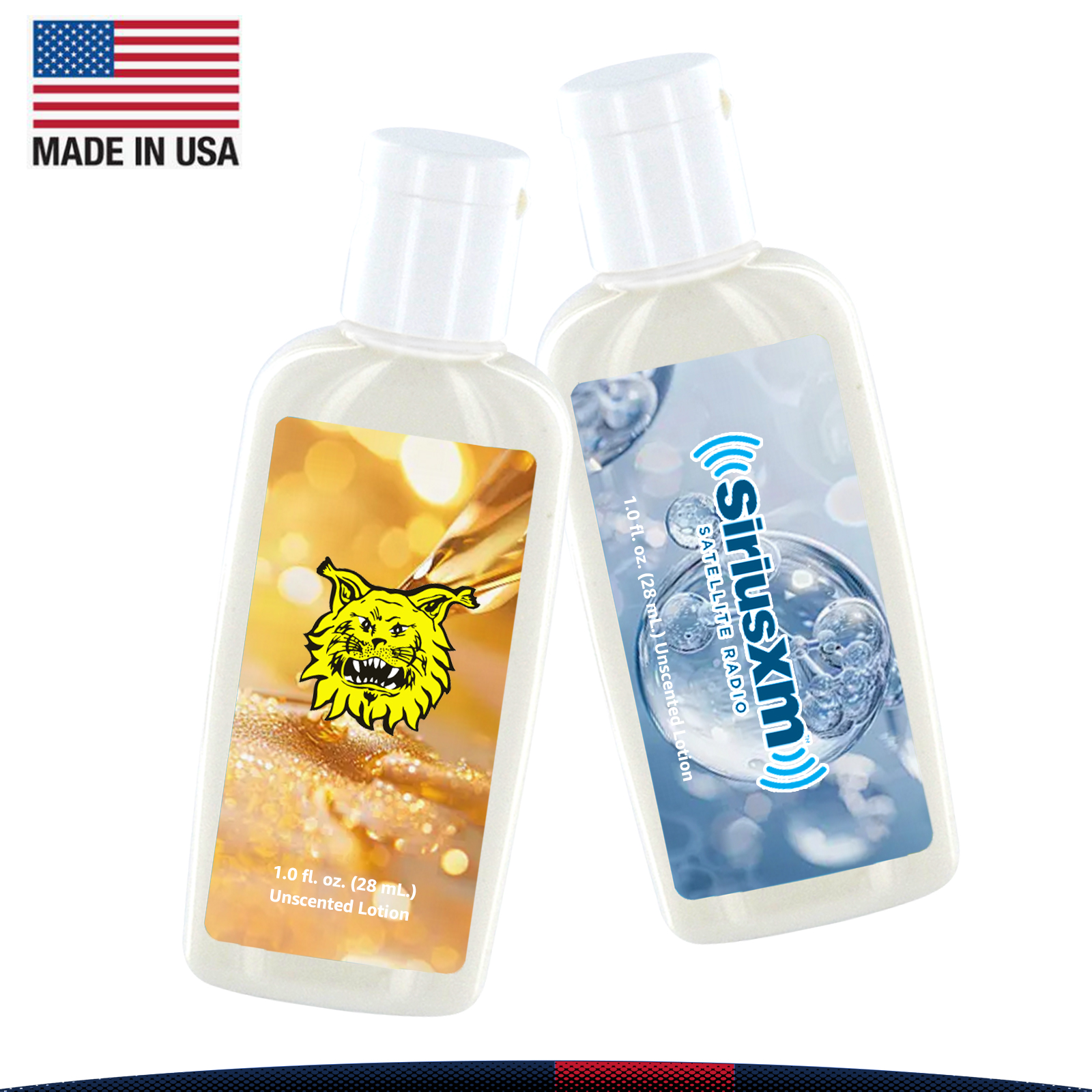 1 oz. Ashleigh Clear Oval Bottle Lotion 4