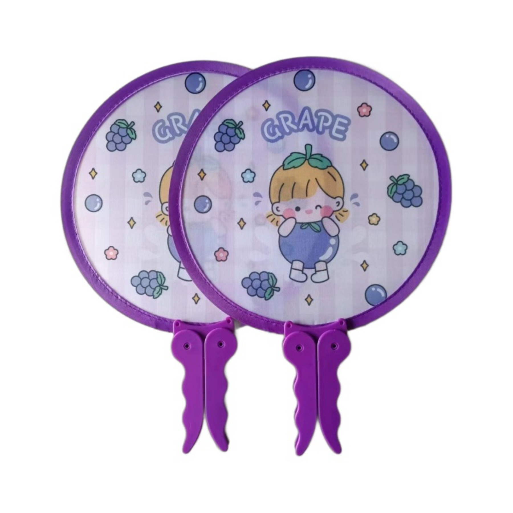 Twist and Chill Polyester Hand Fan 2