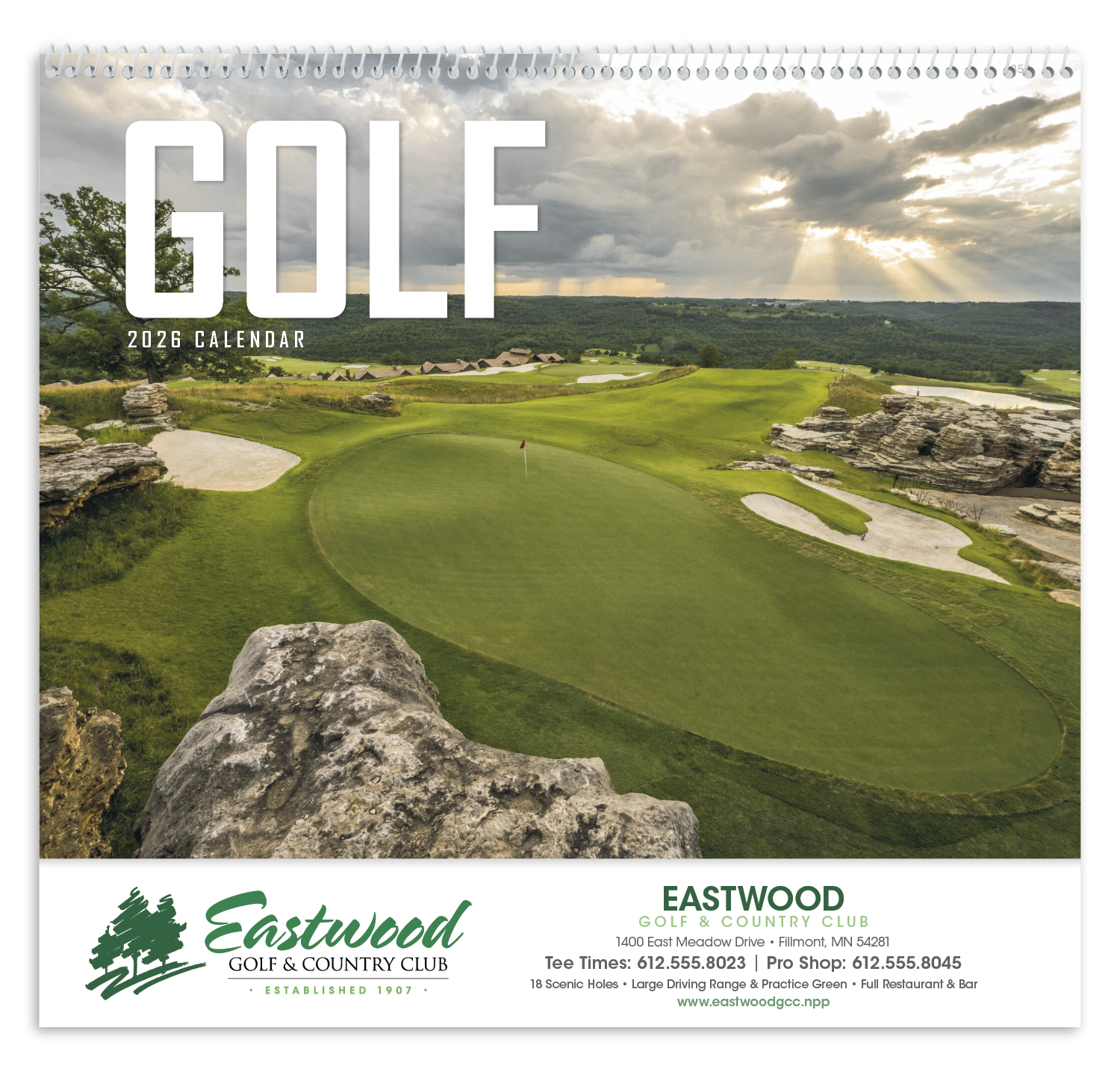 Triumph® Calendars Golf Calendar 24