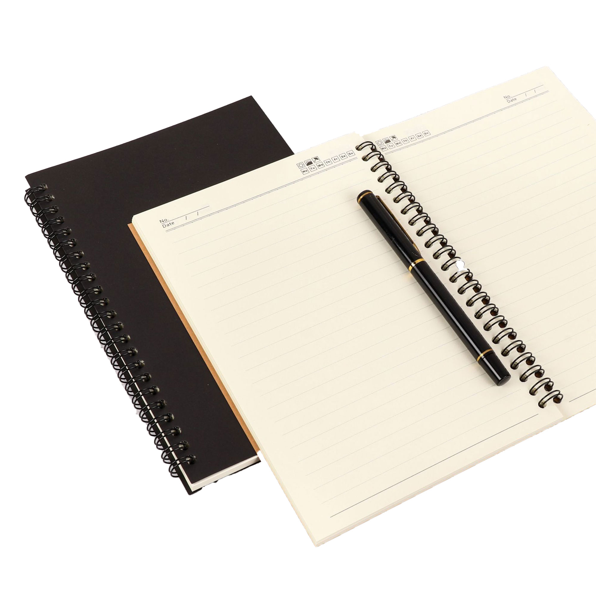 Kraft Paper Spiral Notebook 2