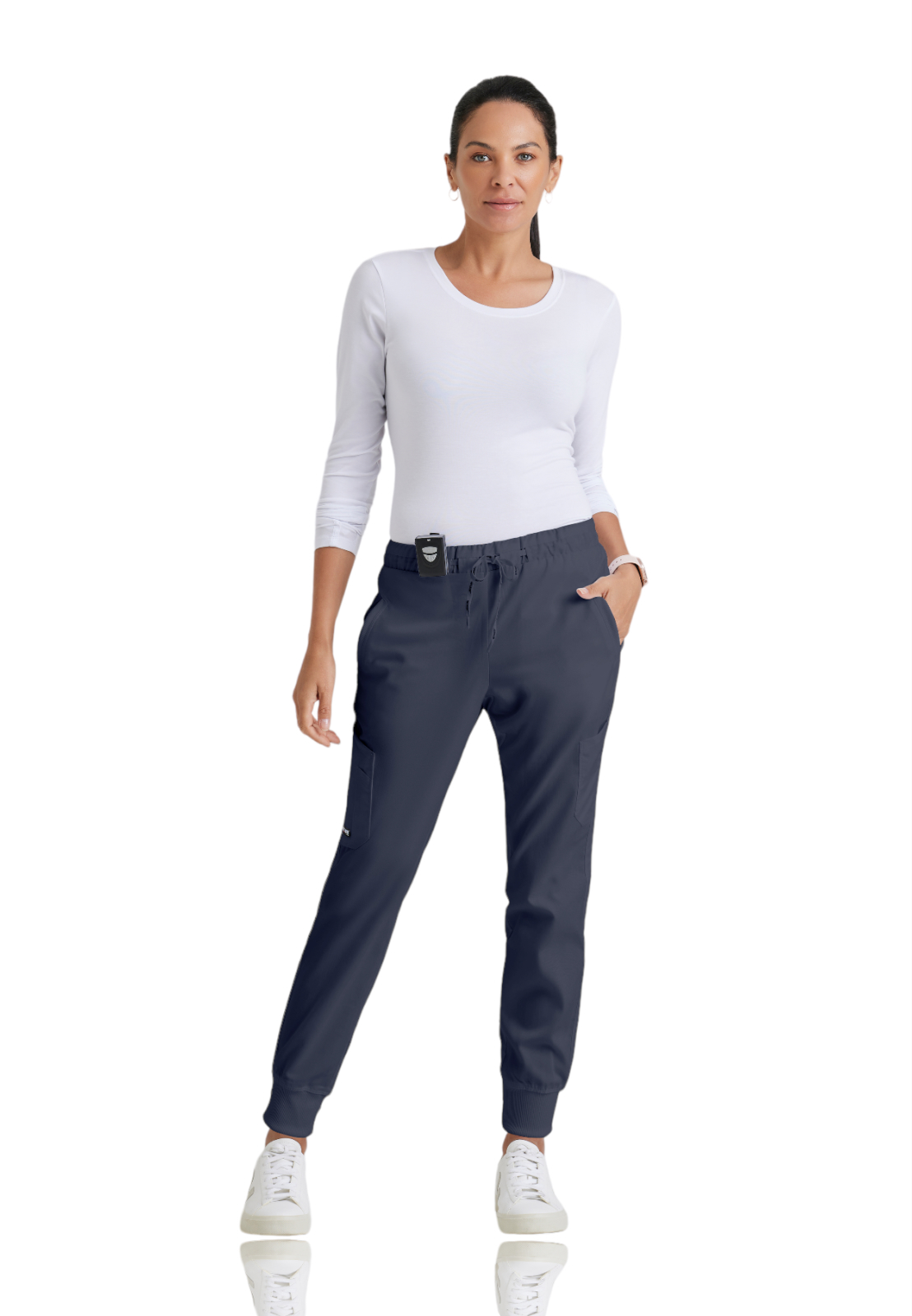 Grey's Anatomy Classic - Women's Five-Pocket Mid-Rise Kira Jogger Scrub Pant 9