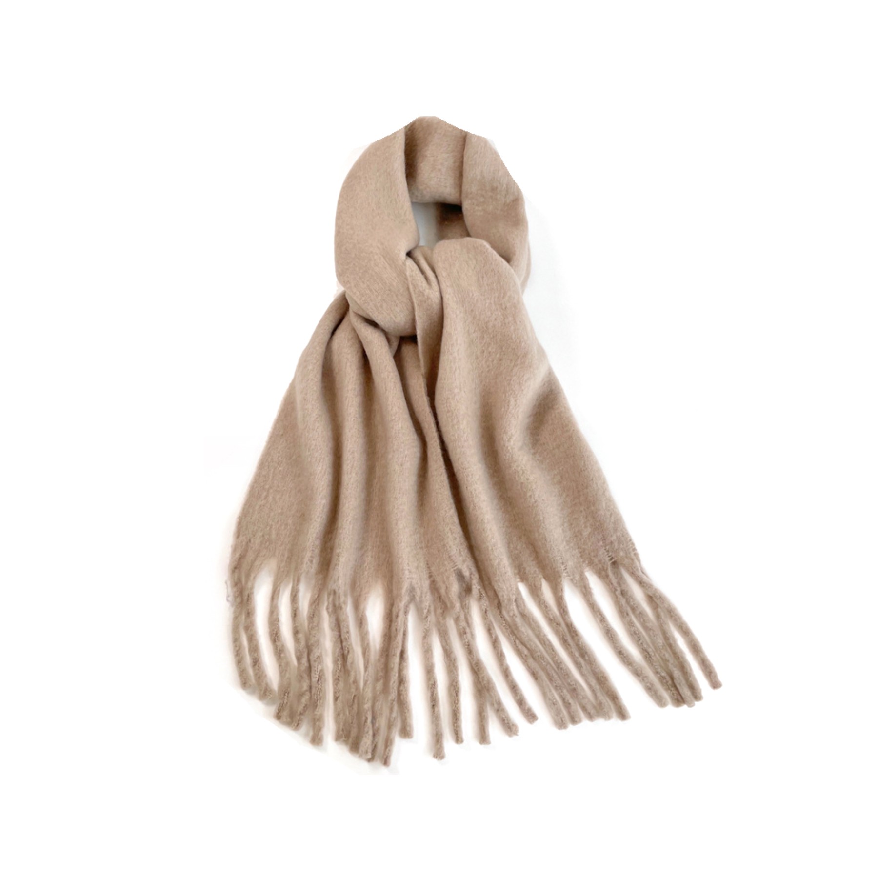 Winter Scarf With Tassel 7