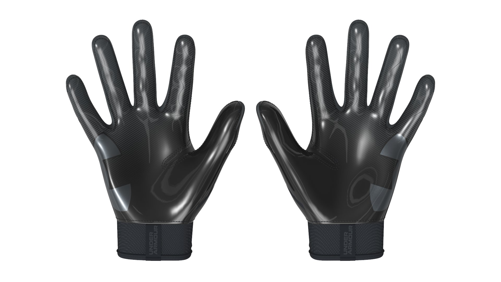 UA Blur Kids' Football Gloves 17