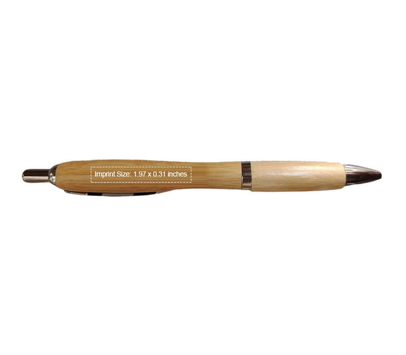 Eco-friendly Retractable Bamboo Pen 3