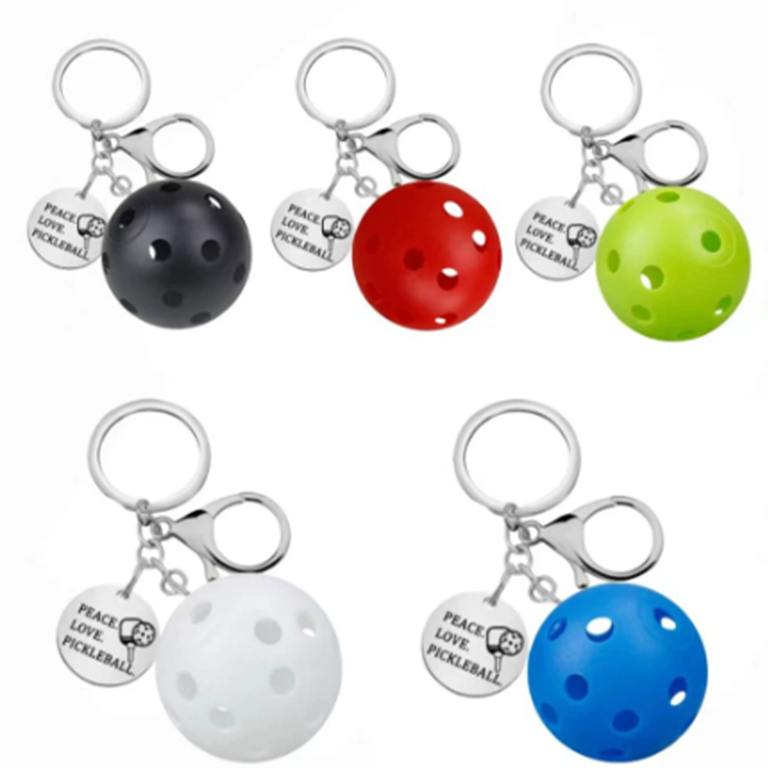 Pickleball Keychain 13