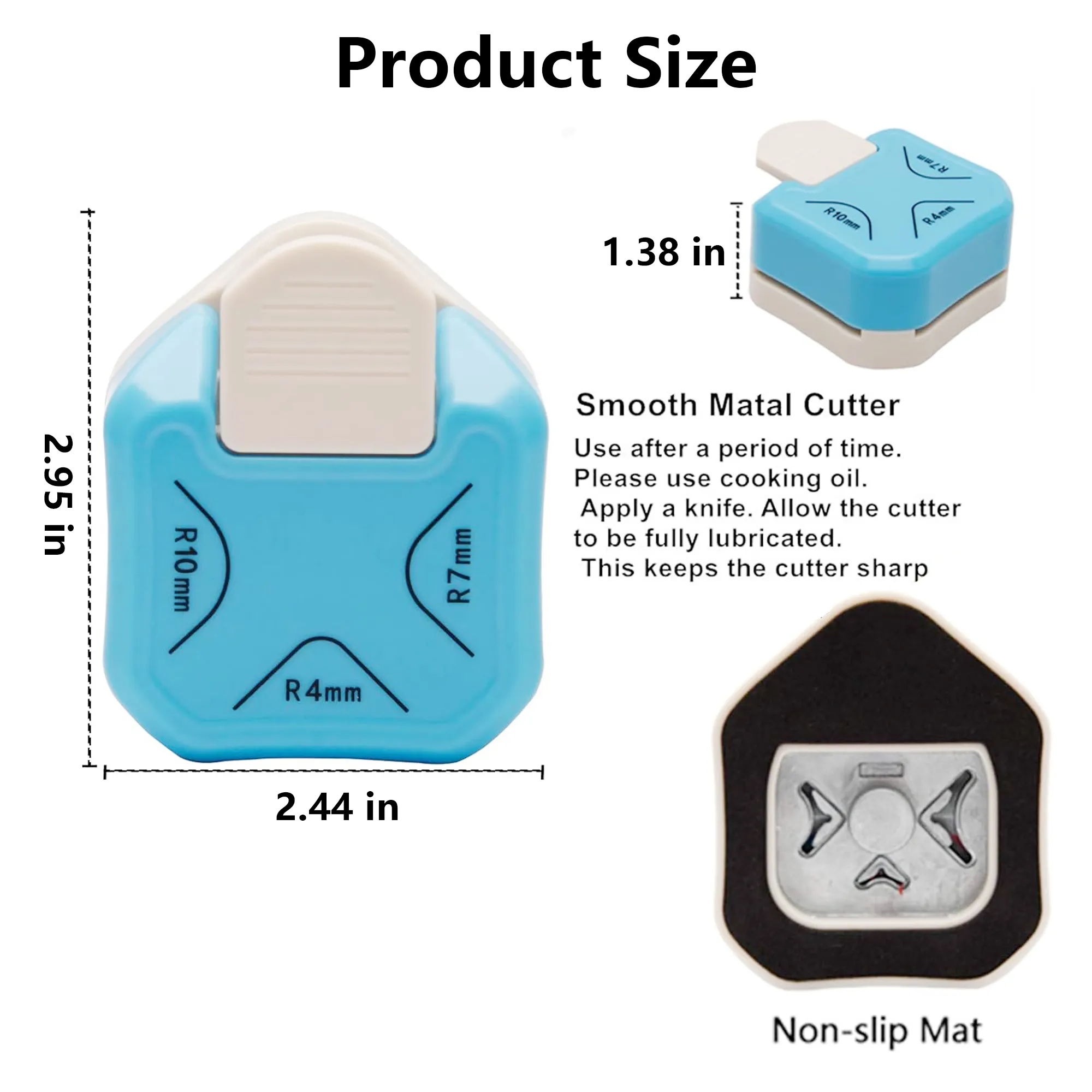 3 In 1 Paper Corner Cutter Free Shipping 6