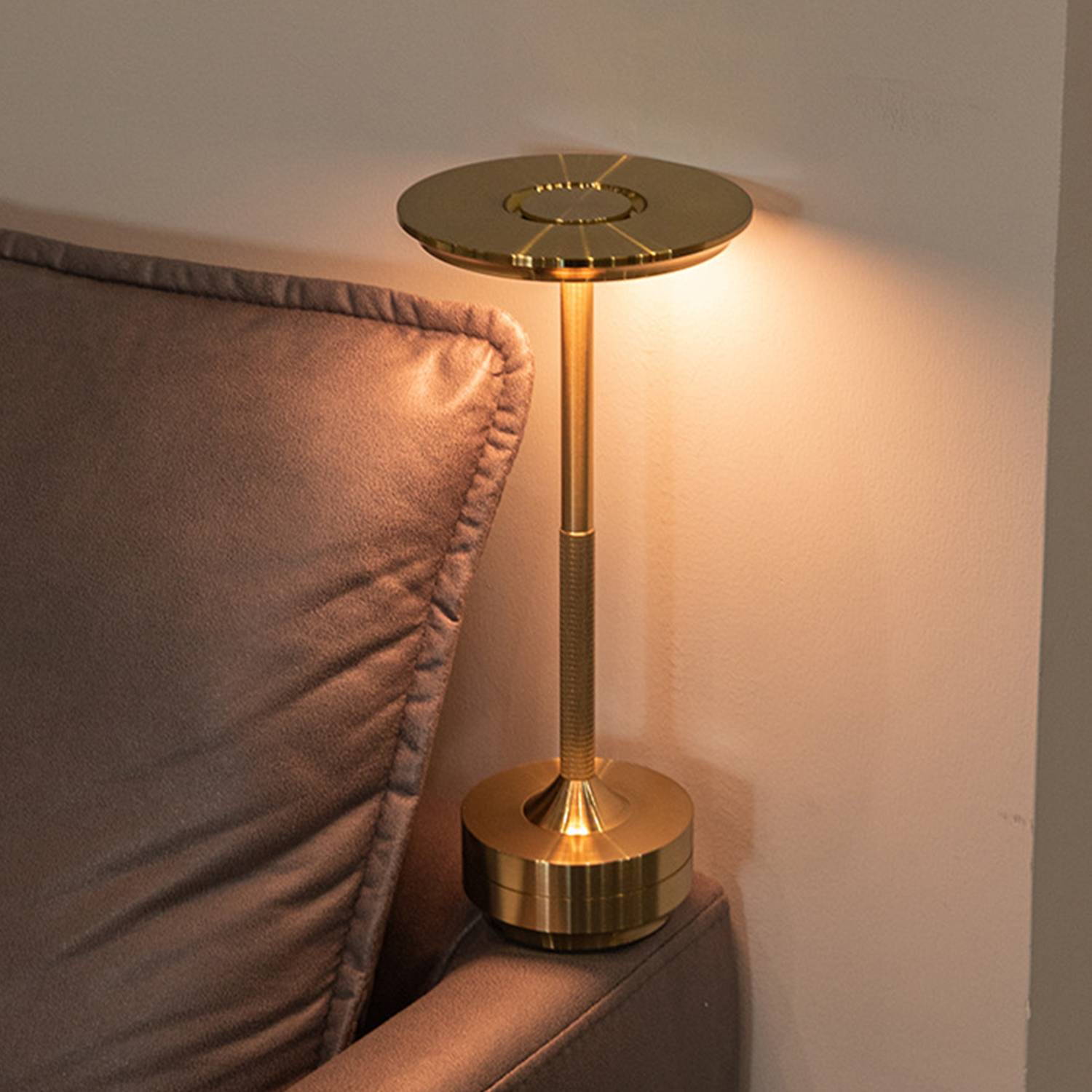 Metal Night Light Vintage Rechargeable 2