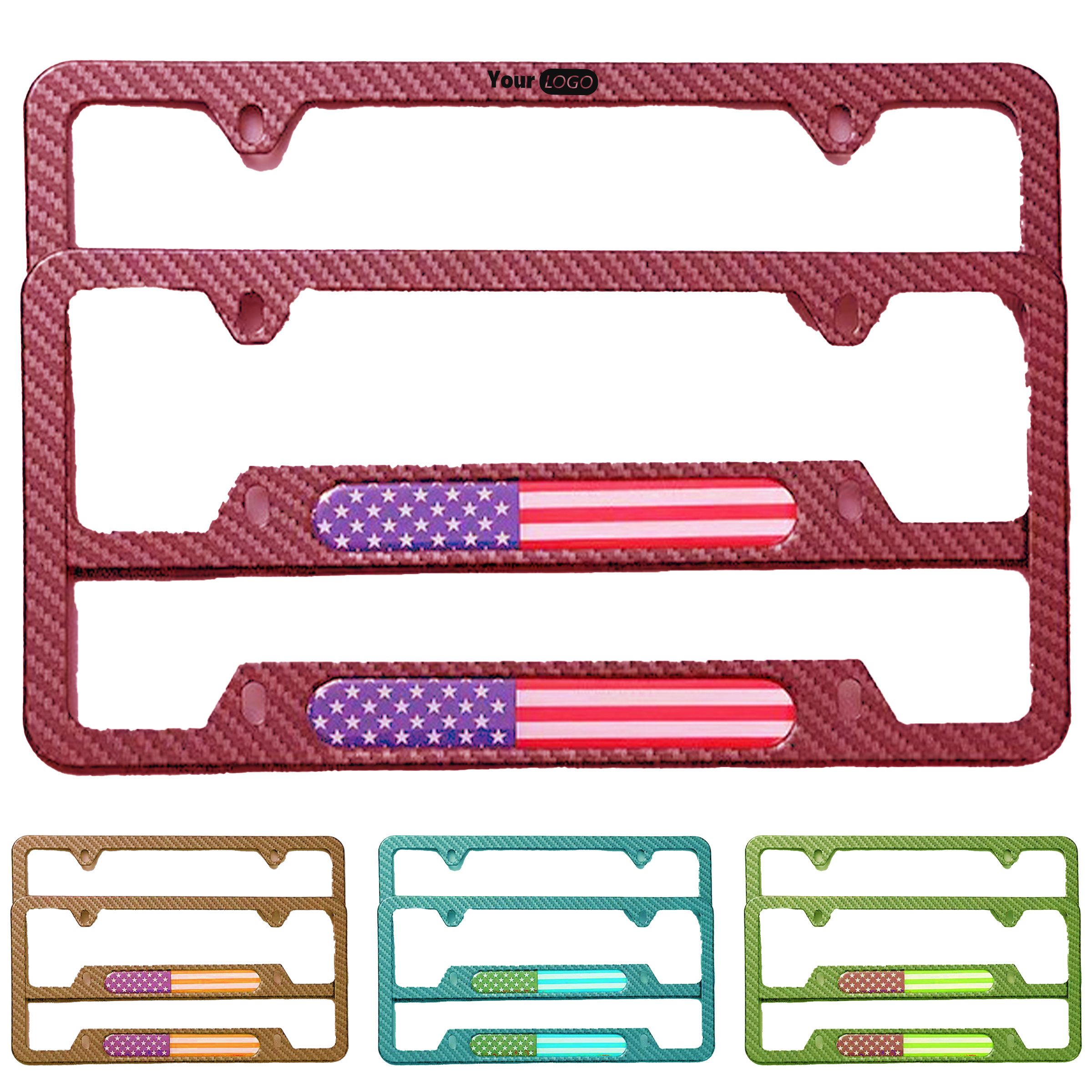 Aluminum Crafted Custom Plate Frame 1
