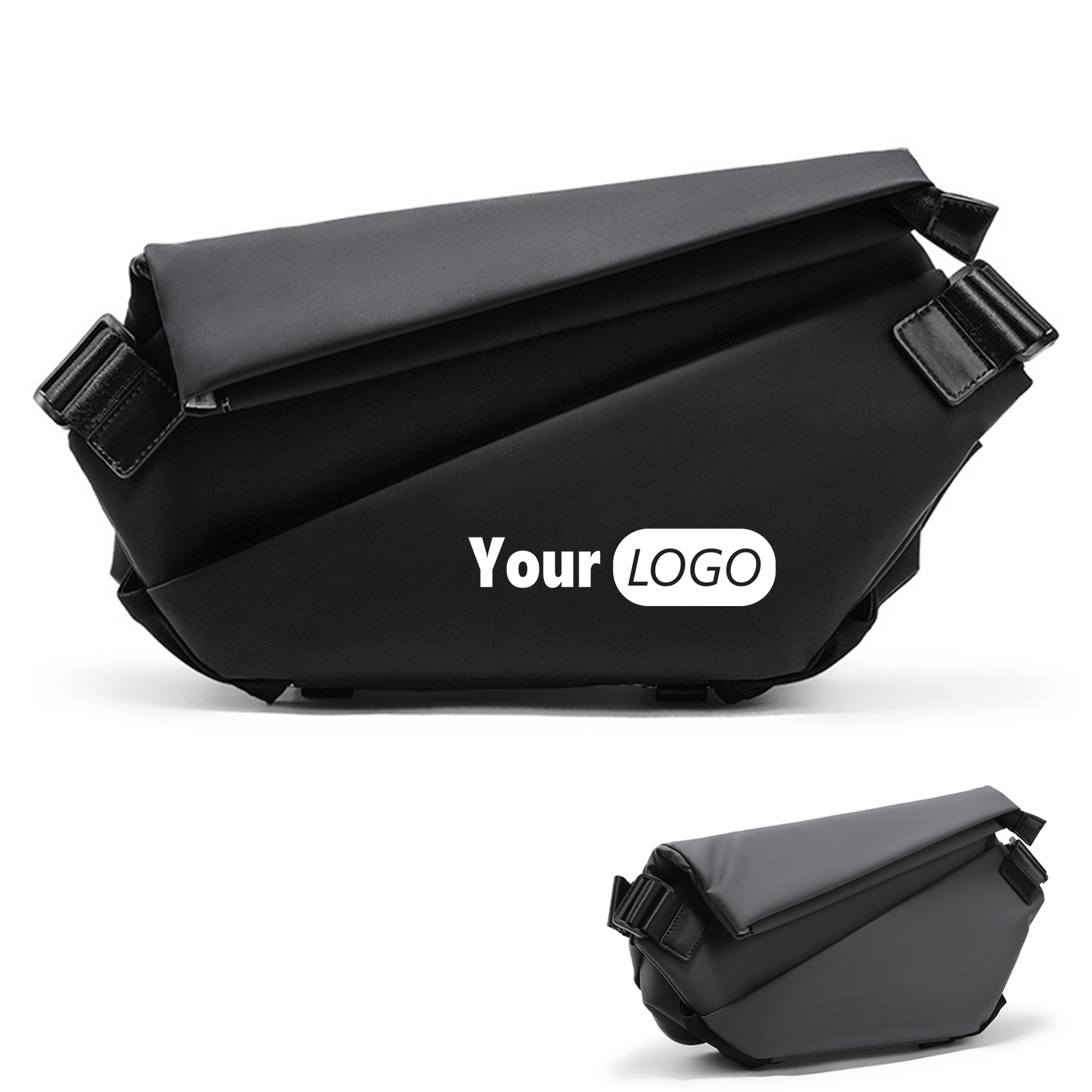 Polyester Casual waterproof cross-body chest bag 1