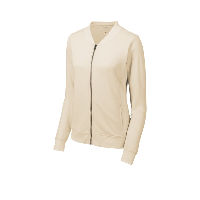 Sport-Tek Women's Lightweight French Terry Bomber 6