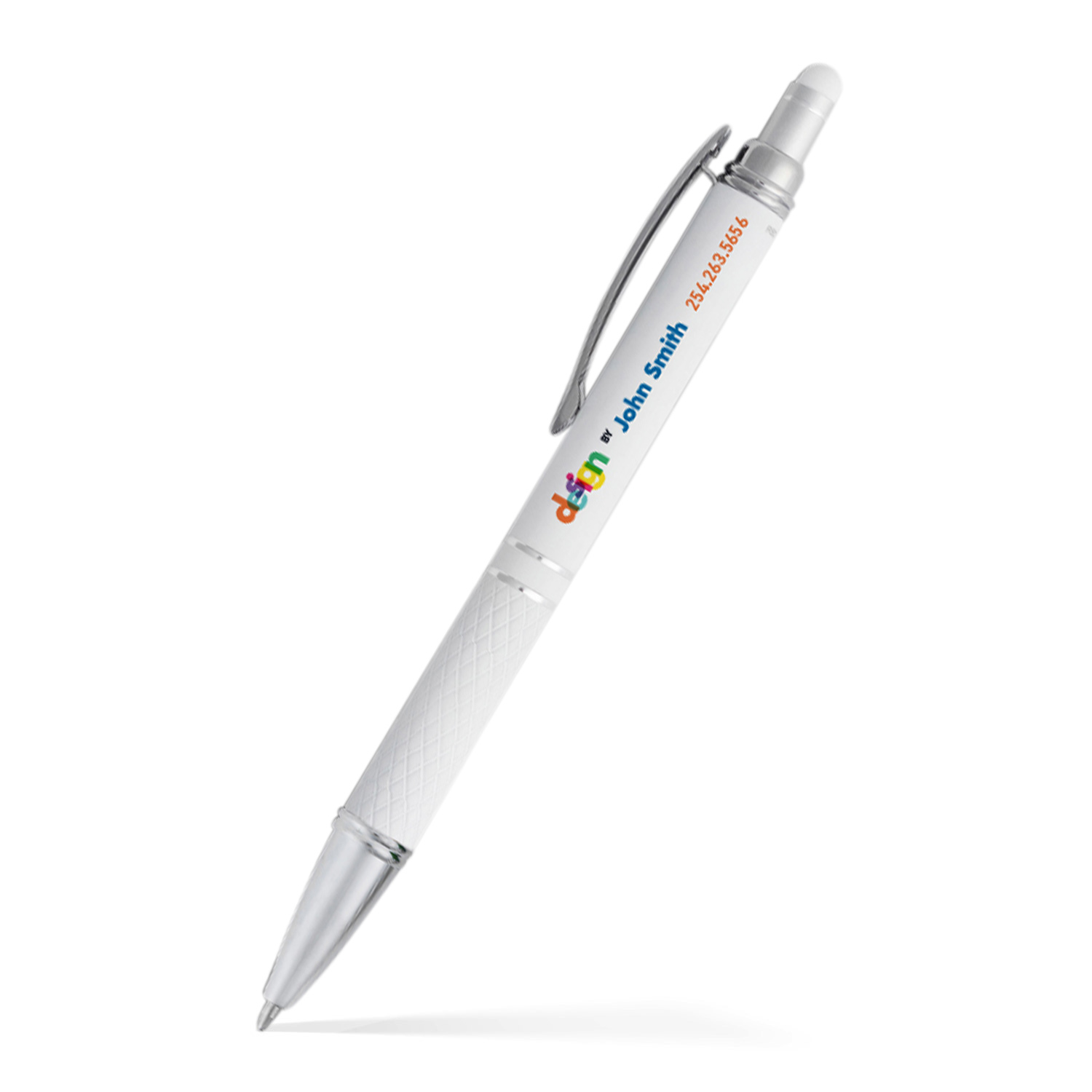 Hope Stylus Satin Soft Touch Click Metal Pen 3