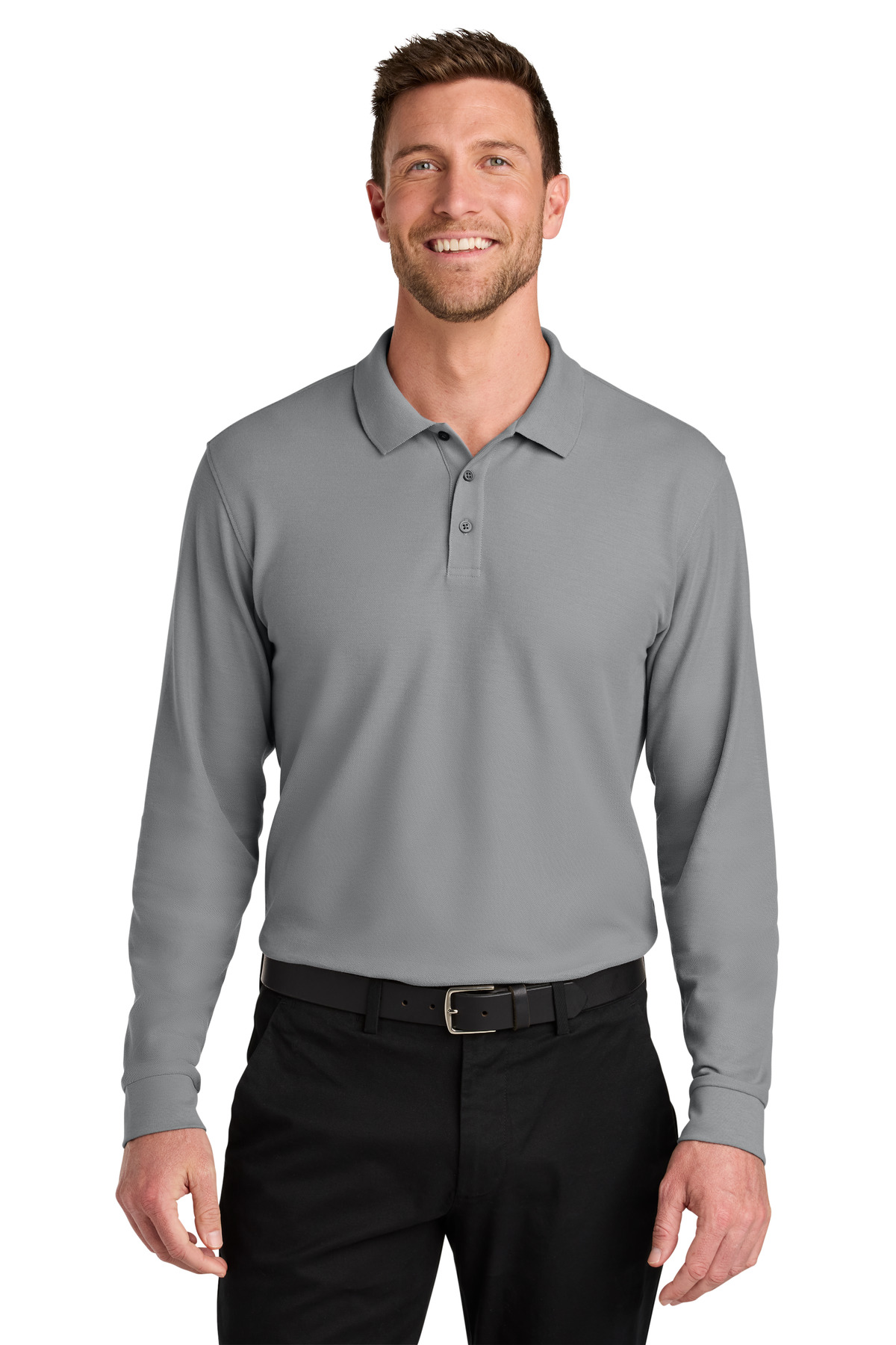 Port Authority Wearever Signature Pique Long Sleeve Polo K200LS 13