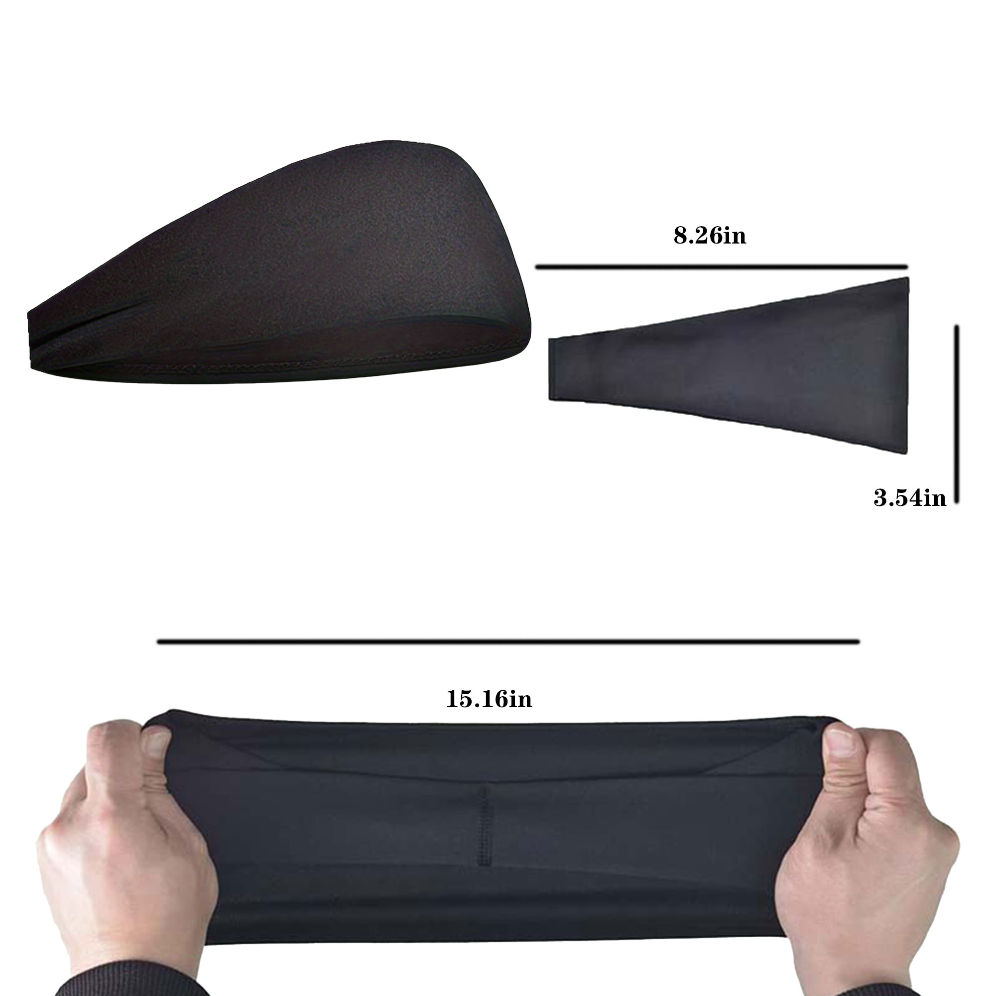 Sports Moisture Absorbing Headband For Run 2