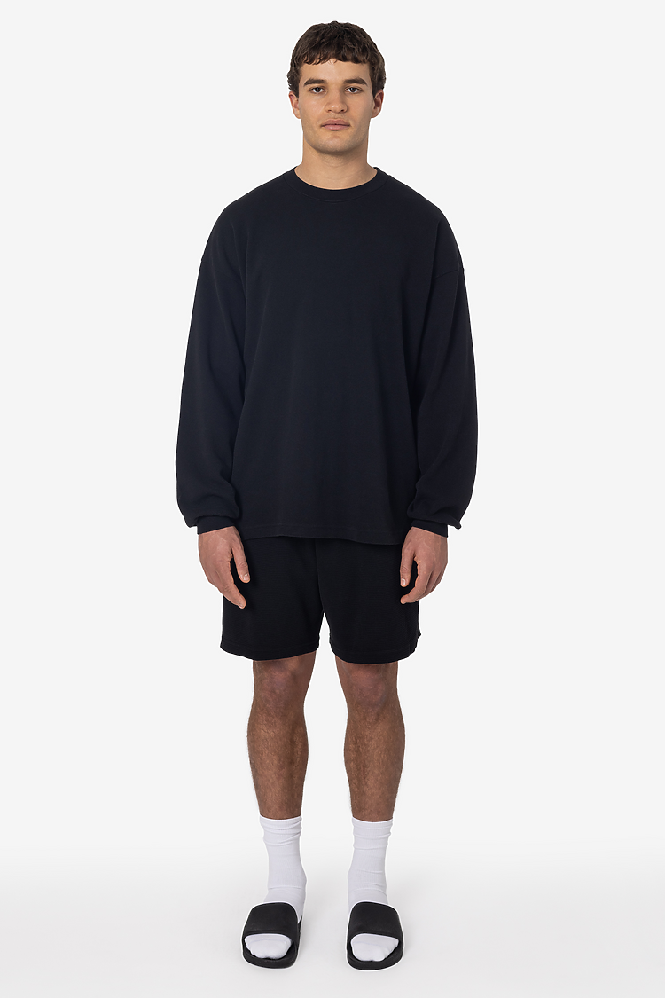 HEAVY THERMAL GARMENT DYE SHORTS 1