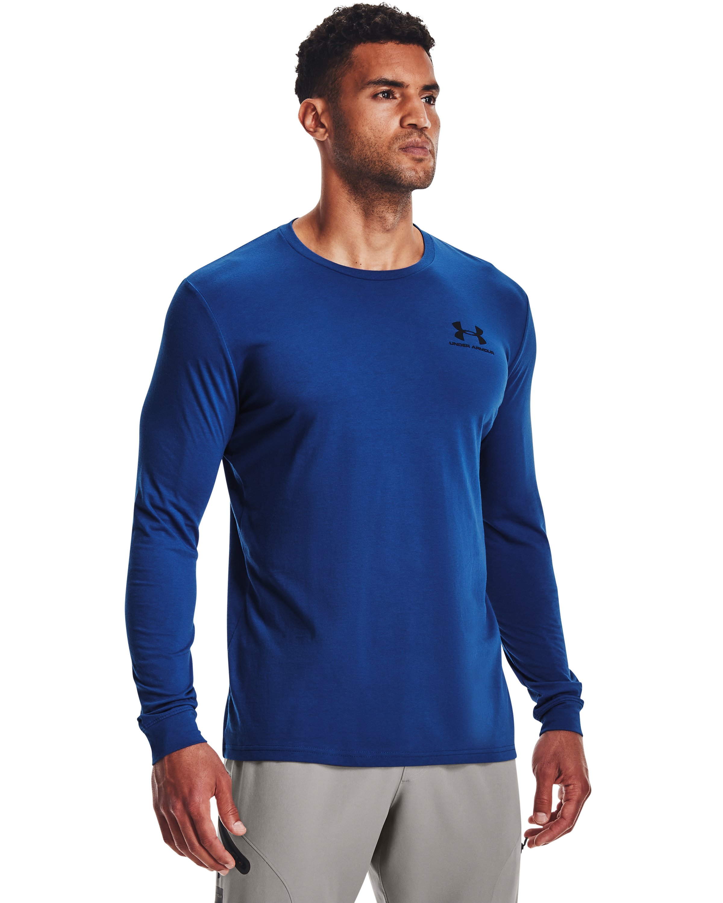 UA Left Chest Men's Long Sleeve 2
