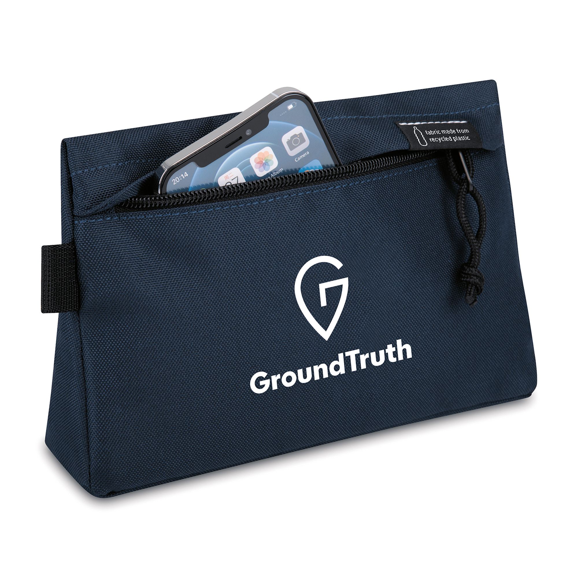 Renew Recycled rPET Zippered Pouch - AWARE™ 22