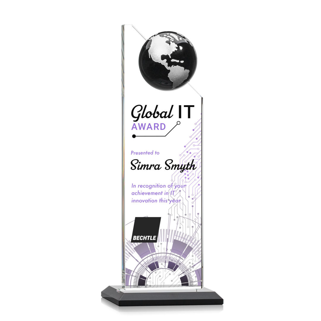 Arden VividPrint™ Award - Black/Silver 4
