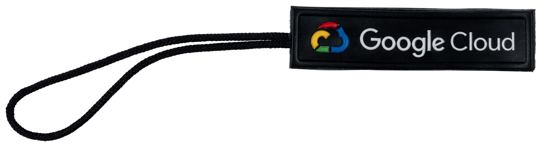 2D Custom Zipper Pull with cord 59