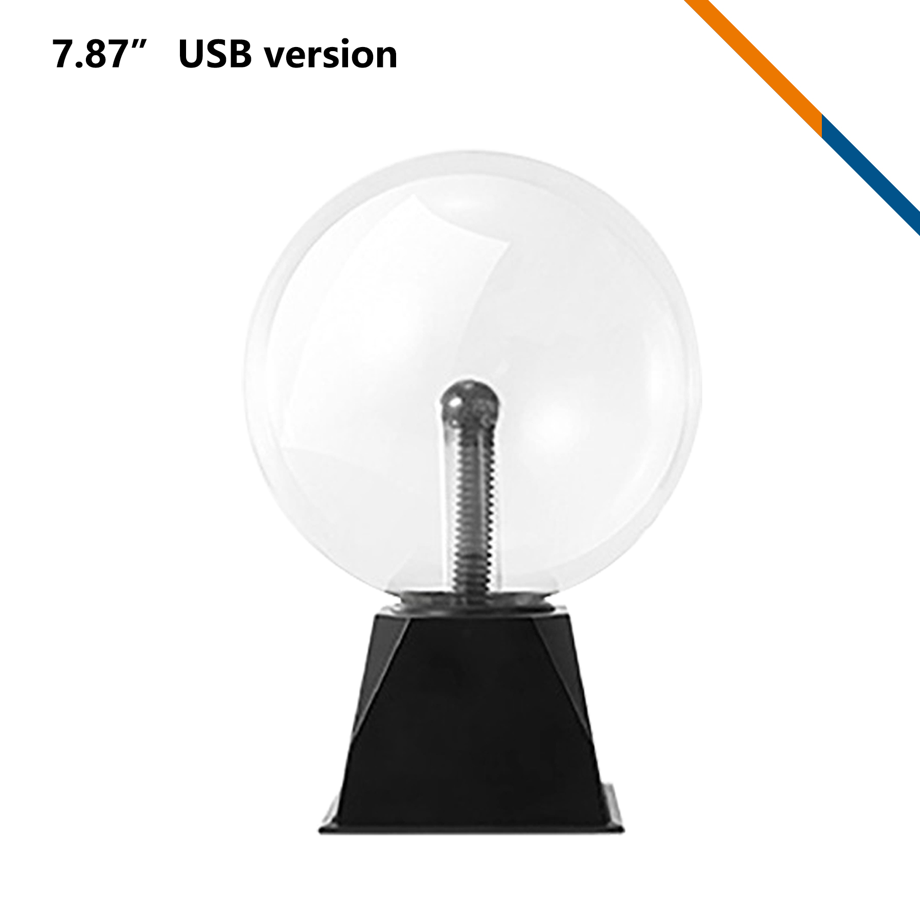 LumiFun Touch Sensitive Plasma Ball Night Light 2