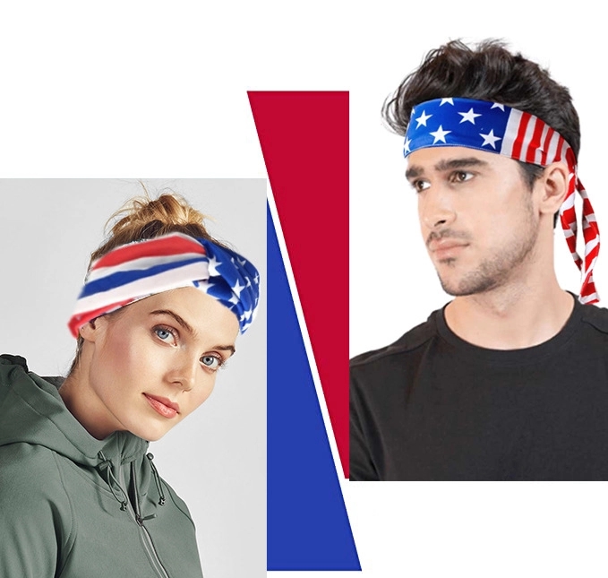 American Flag Sports Bandannas 2