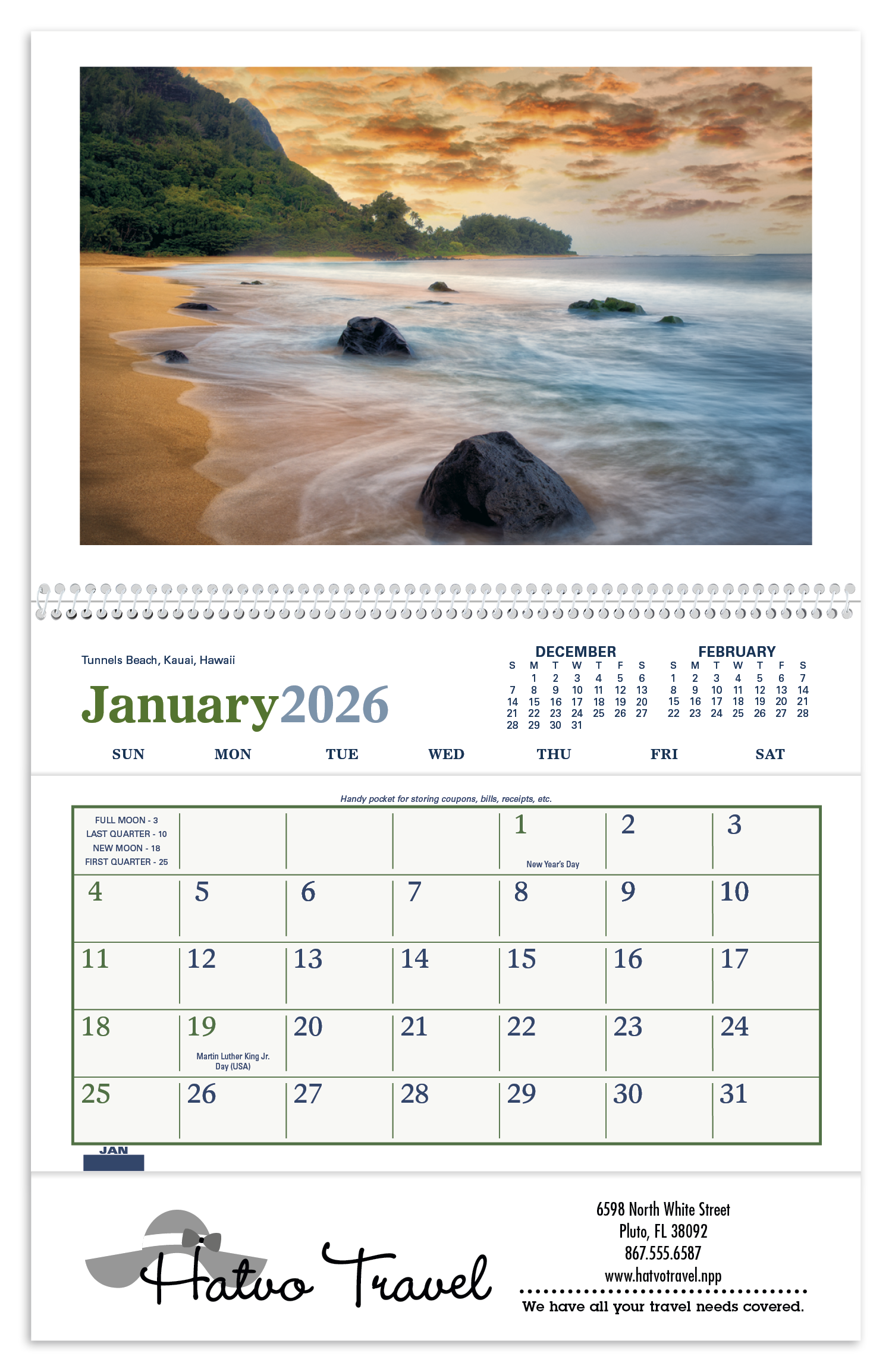 Triumph® Calendars Beautiful America Pocket Calendar 39