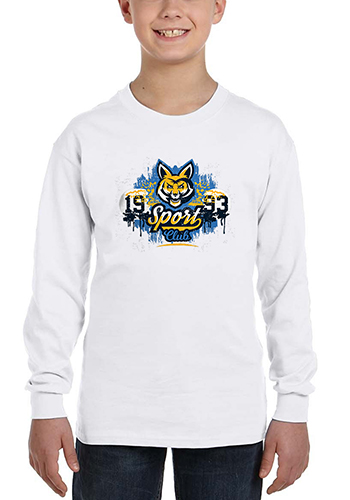 Gildan Heavy Cotton Youth Long Sleeve T-Shirt 5