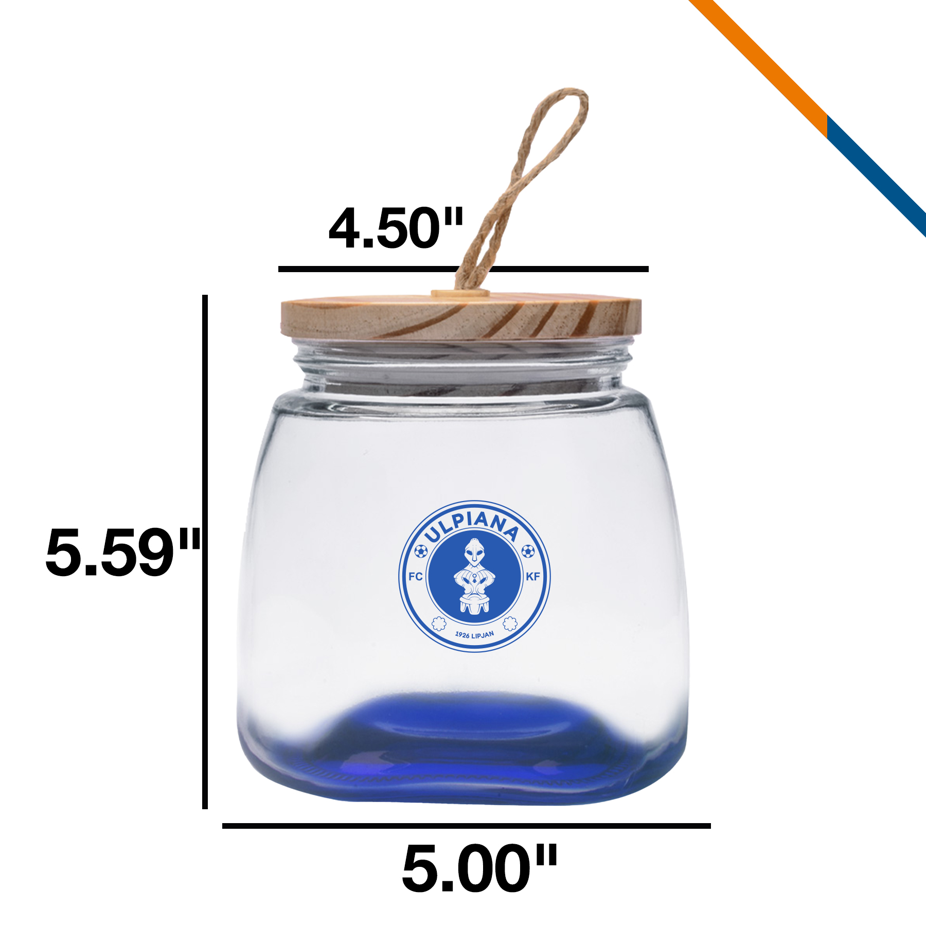 Plant Glass Candy Jars - 64 OZ. 5