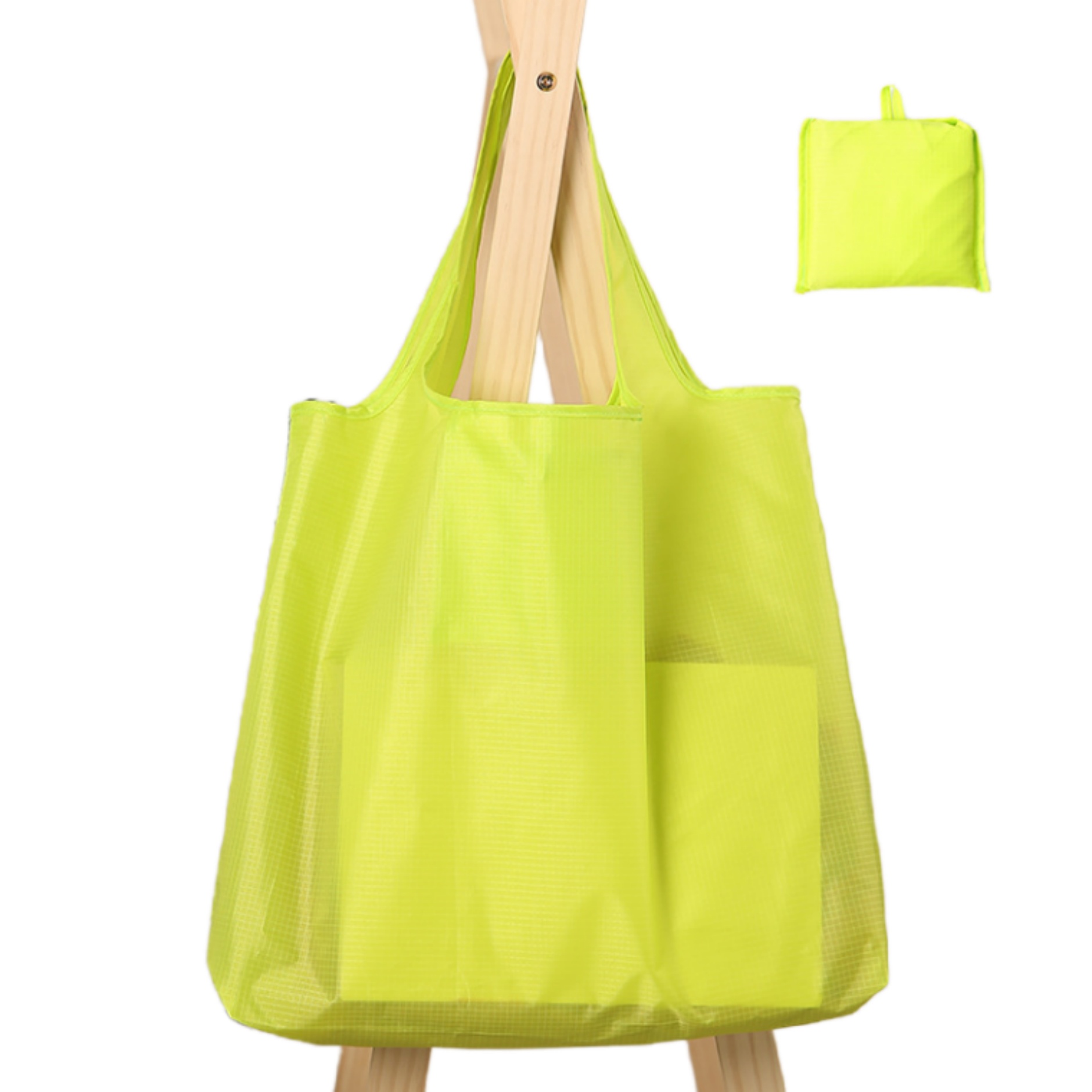 Foldable Reusable Oxford Grocery Bags, custom tote bag with logo imprint 2