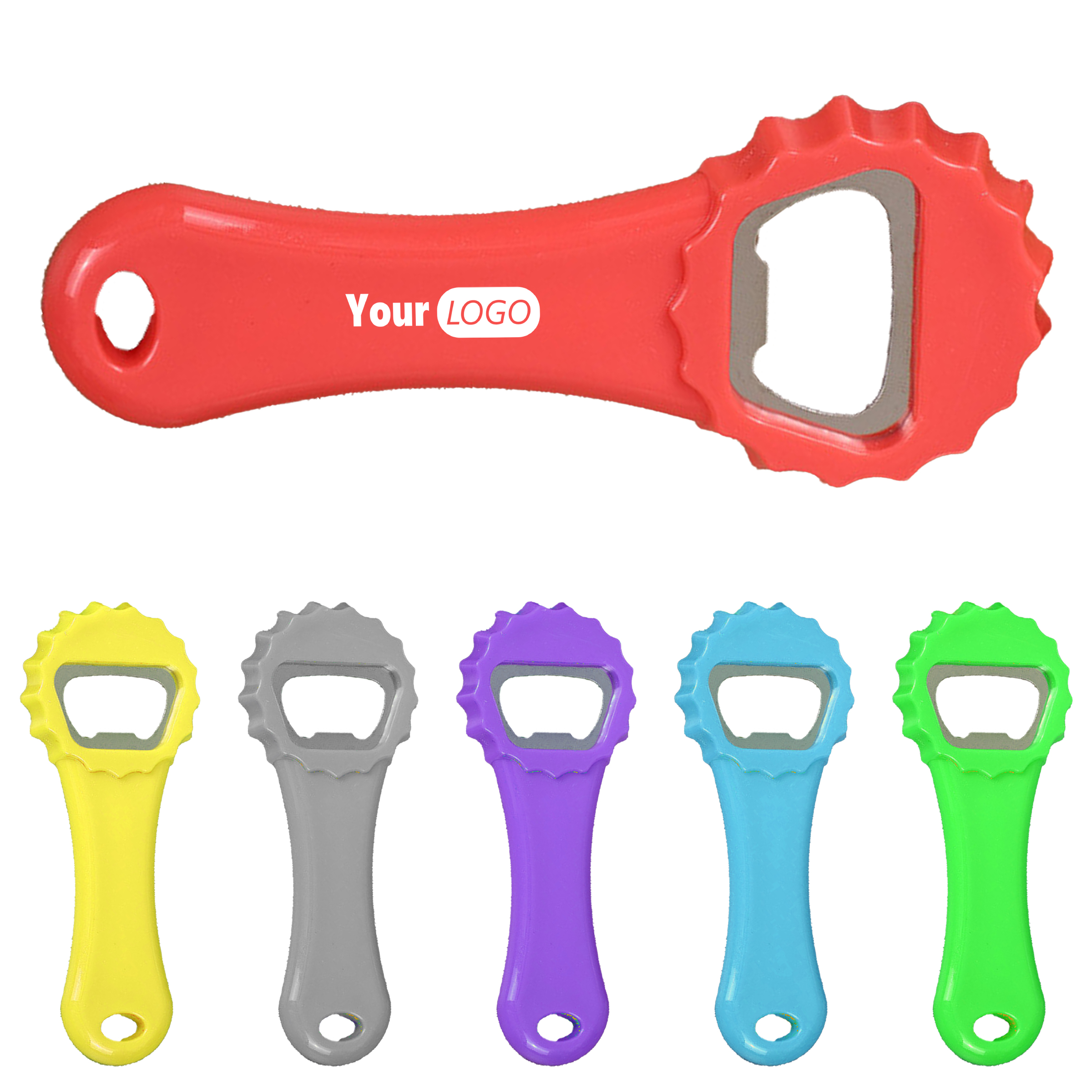 Polypropylene Simple Bottle Opener With Custom Logo 2